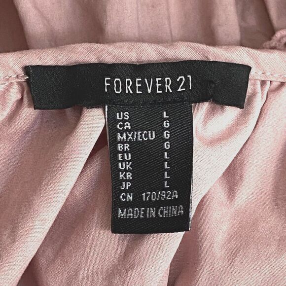 Forever21 Large Eyelet Lace Smock Fairy Coquette Shabby Chic (BUNDLE PRICE $6) - Picture 4 of 7